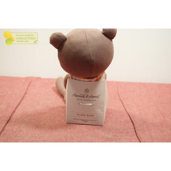 Hearth & Hand with Magnolia Plush Flower Bear Pal - Picture 2 of 5